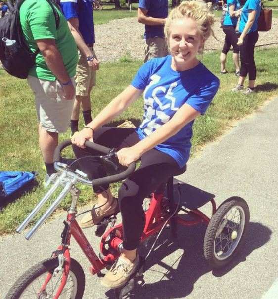 occupational therapy graduate student's grant proposal approved for medical equipment